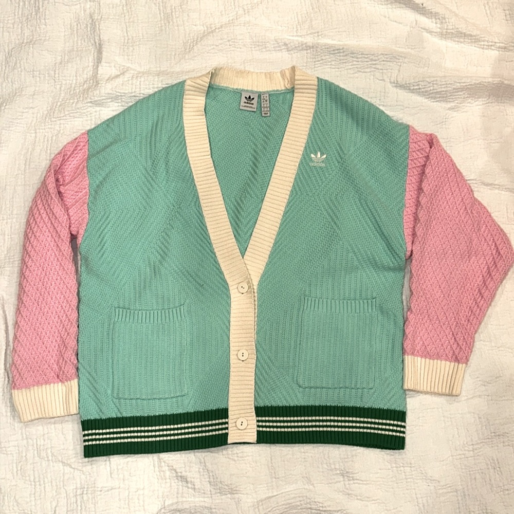 Adidas Oversized Cardigan Women’s L